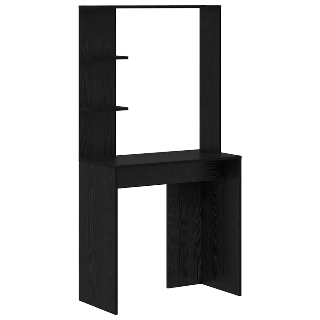 Scrivania Rovere Nero Legno ingegnerizzato 78,5 x 37 x 154,5 cm 869339
