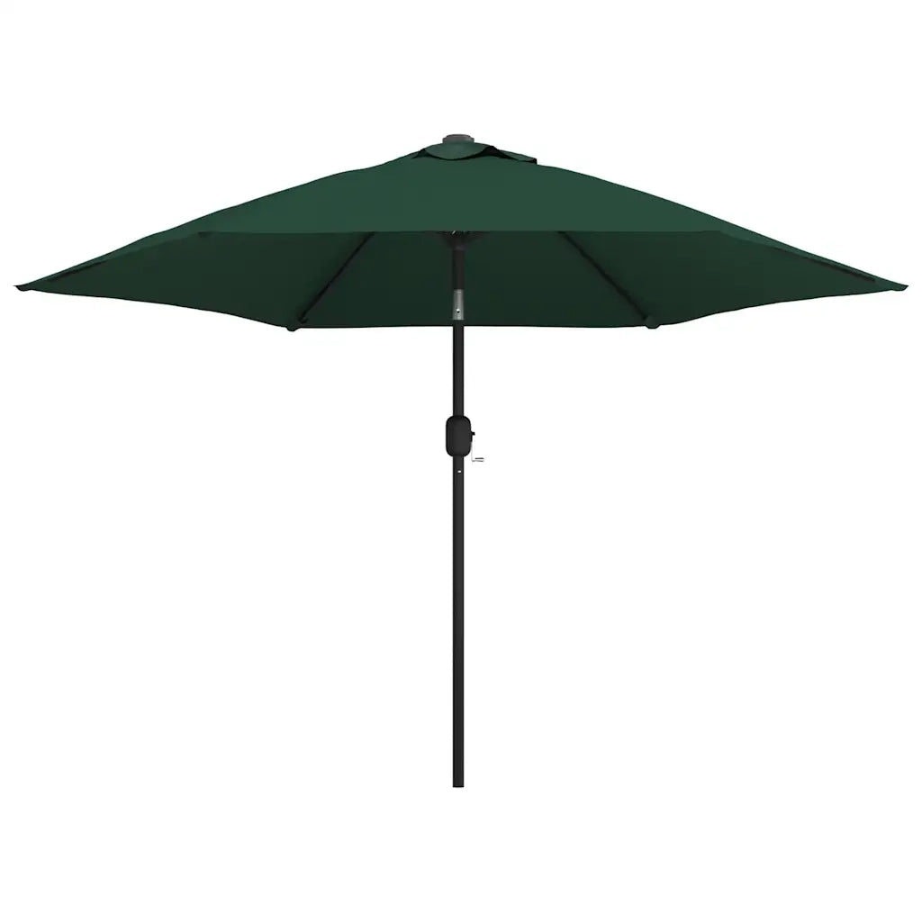 Parasole verde 3 m palo in acciaio cod mxl 13759