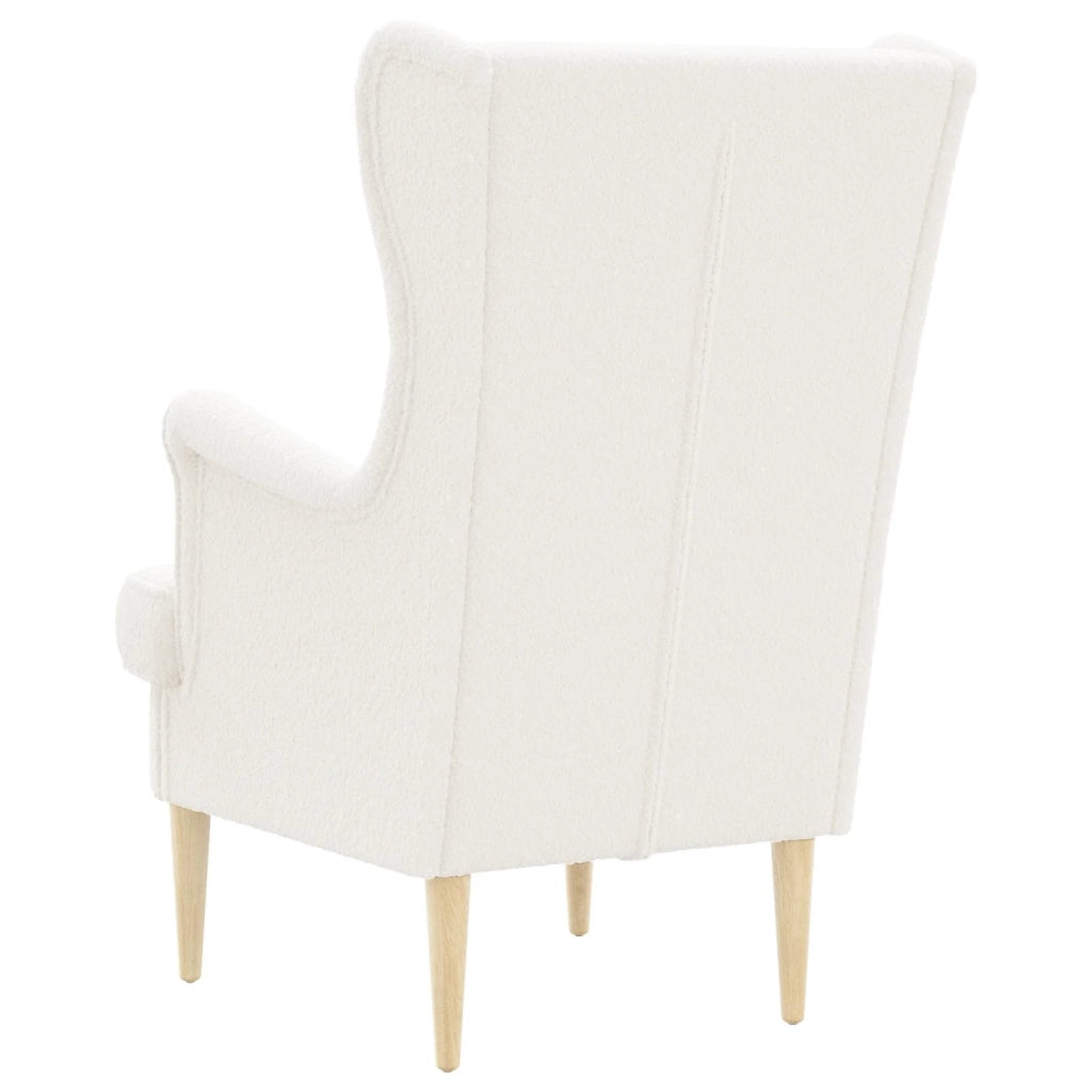 Poltrona-Poltroncina-Divano Sedia Crema Boucl¨¦ 455143