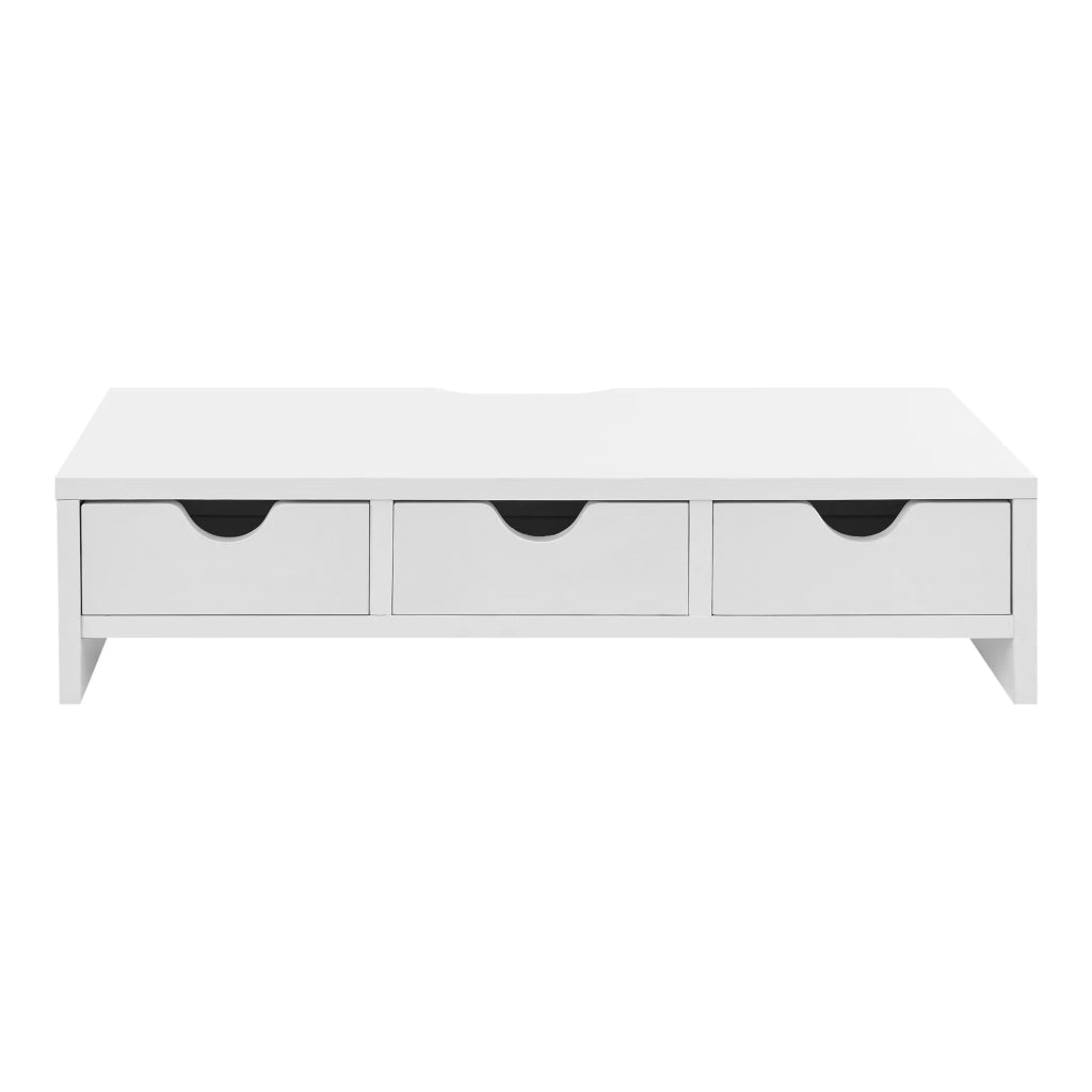 Supporto per monitor in MDF 12 x 51 x 25 cm bianco 03_0008225