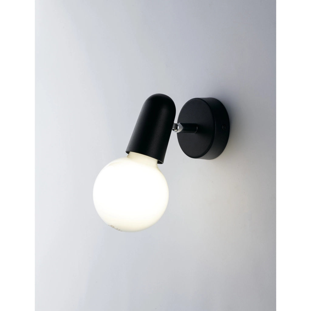 SPOT PUNTO NERO E27 9,5X8X12CM.