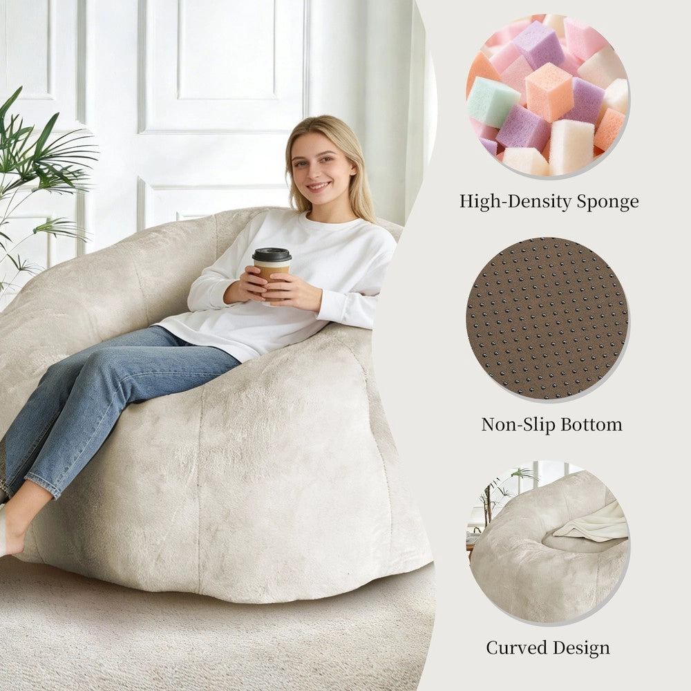 Poltrona Relax ¨C Minimal ¨C Velluto Grigio