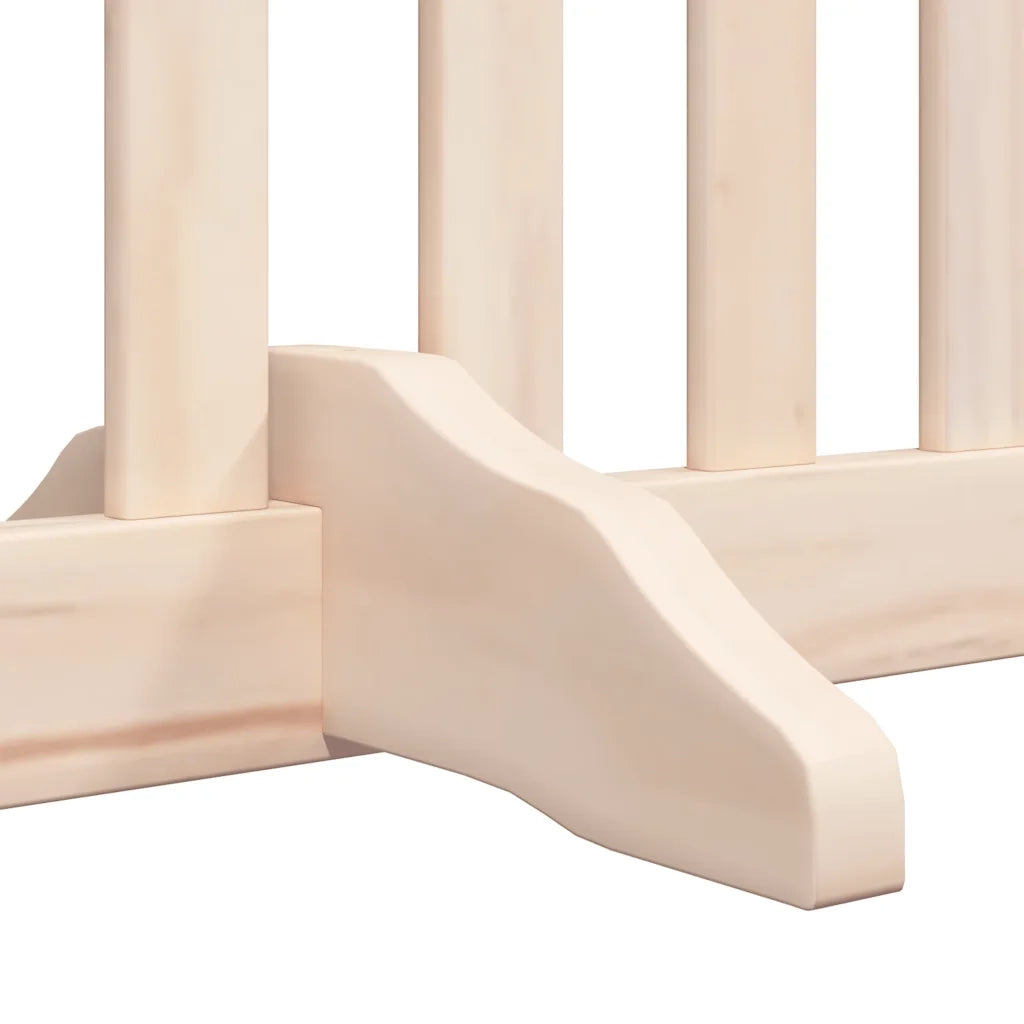 Cancello per Cani Pieghevole 6 Pannelli 480 cm Legno di Pioppo CFW4453368