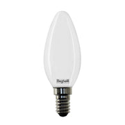 Beghelli LAMPADA LED OLIVA E14 5W 4000K TUTTOVETRO OPALE