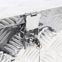 Cassetta porta attrezzi camion in alluminio 60 x 25 x 30 cm Baule sottoscocca