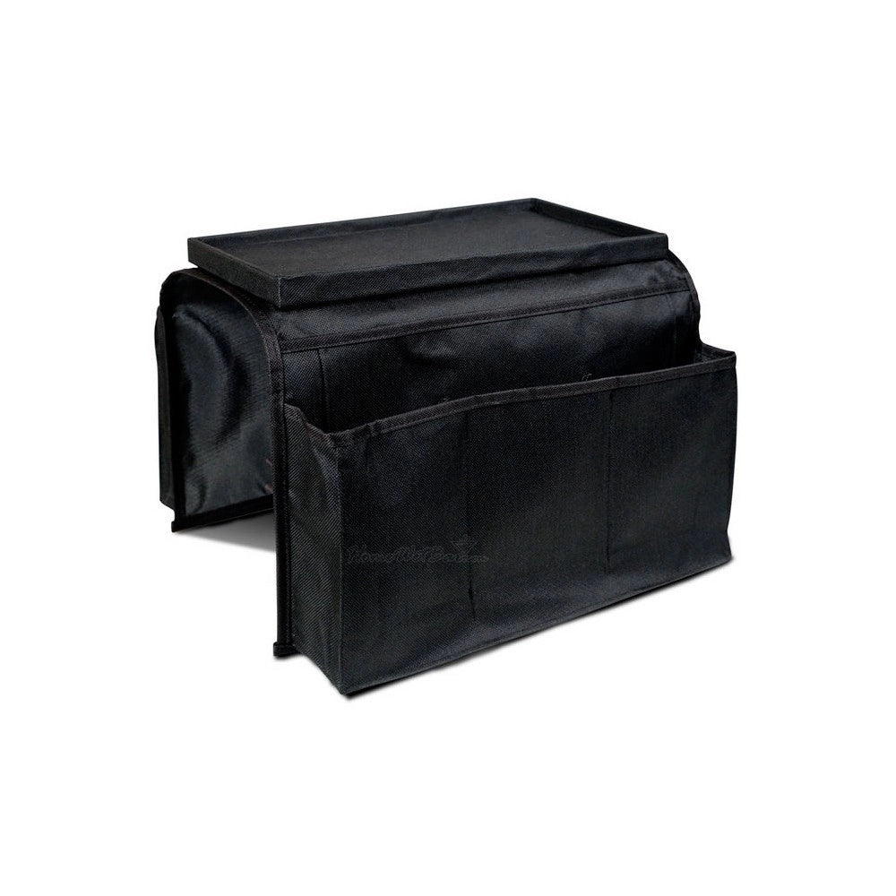 Trade Shop - Bracciolo Divano Salvaspazio Poltrona Sofa Arm Rest Organizer Tv Porta Oggetti -