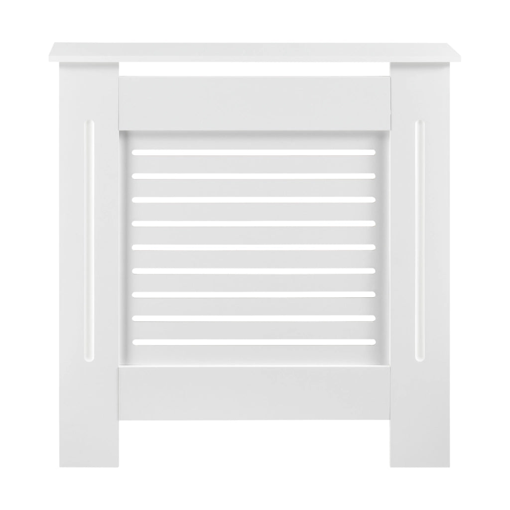 Copritermosifone Charleston Mobile Copri Radiatore Larghezza 112 cm - Bianco [en.casa]