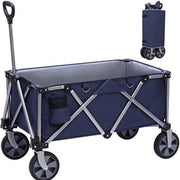 Carrello per Bambini - Carrello con Manubrio - Trasporto per Bambini - Soluzione Utile e Stabile per Escursioni e Trasporto