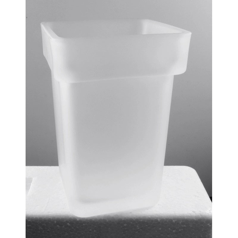 Scopino da parete NIKI in vetro e zinco 37,5 x13,5 x10,5 cm