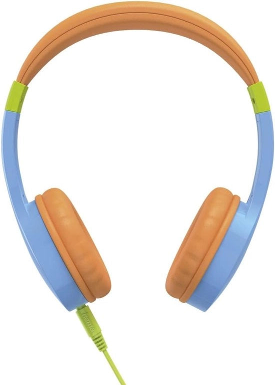 Cuffia per bambini con cavo - Cuffia per bambini - Cuffia per computer con cavo - Regolazione del volume sicura - Scuola - Tablet - Laptop - Viaggi - Ascolto della musica