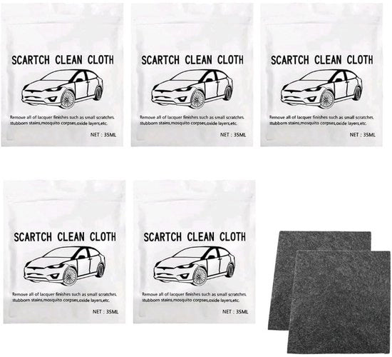 Kit di riparazione per auto 10 pezzi - Microfibre - Multifunzionale - Rimozione macchie - Ripristino lucidità - Adatto per ogni colore auto - Kit di microfibre per auto