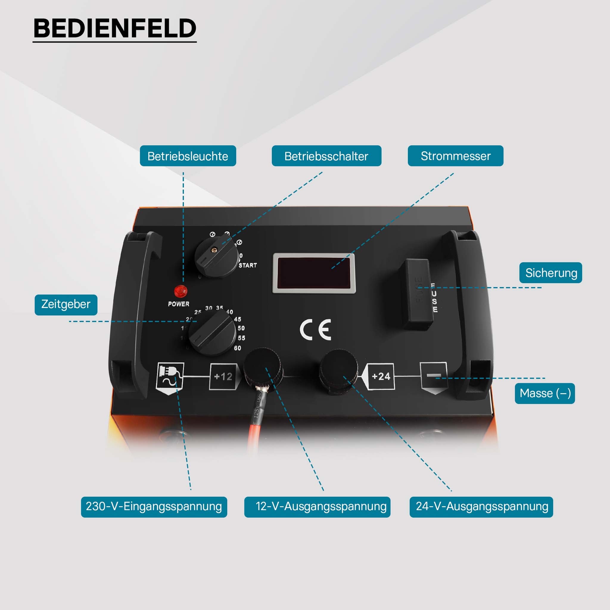 Caricabatterie 12V e 24V Boost 630 Caricatore per batterie piombo acido AGM