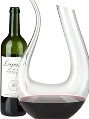 Decantatore per Vino - Caraffa per Vino - Decantatore per Vino - Vino - Decantatore - Senza Gocce - Rapido - Decantazione - Pourer per Caraffa - Forma U