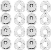 Stopcontatto per Bagaglio - Set da 12 - Compatibile con Lift De Dot Snap Sluiting - Accessori di Attacco - 225x20 mm.