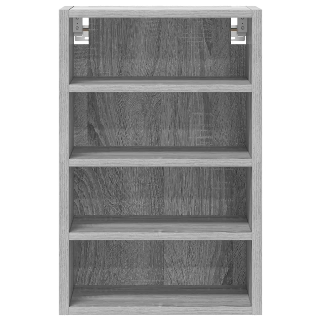 Pensile da cucina a parete dal design moderno 40 x 29,5 x 60 cm in legno composito grigio Sonoma 02_0050452