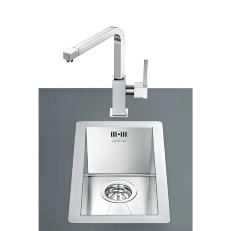 Lavello Smeg VQ20 una vasca 26.7x46.4 cm filotop inox
