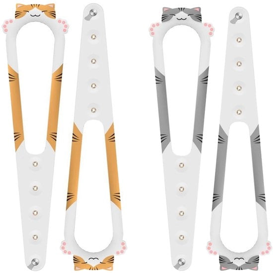 NHQZ 2-pack cat flap - Deursloten per alternativa per bambini e cani. Blocco porta per sicurezza dei bambini. Cat flap blocco per ammettere i gatti e tenere fuori i cani.