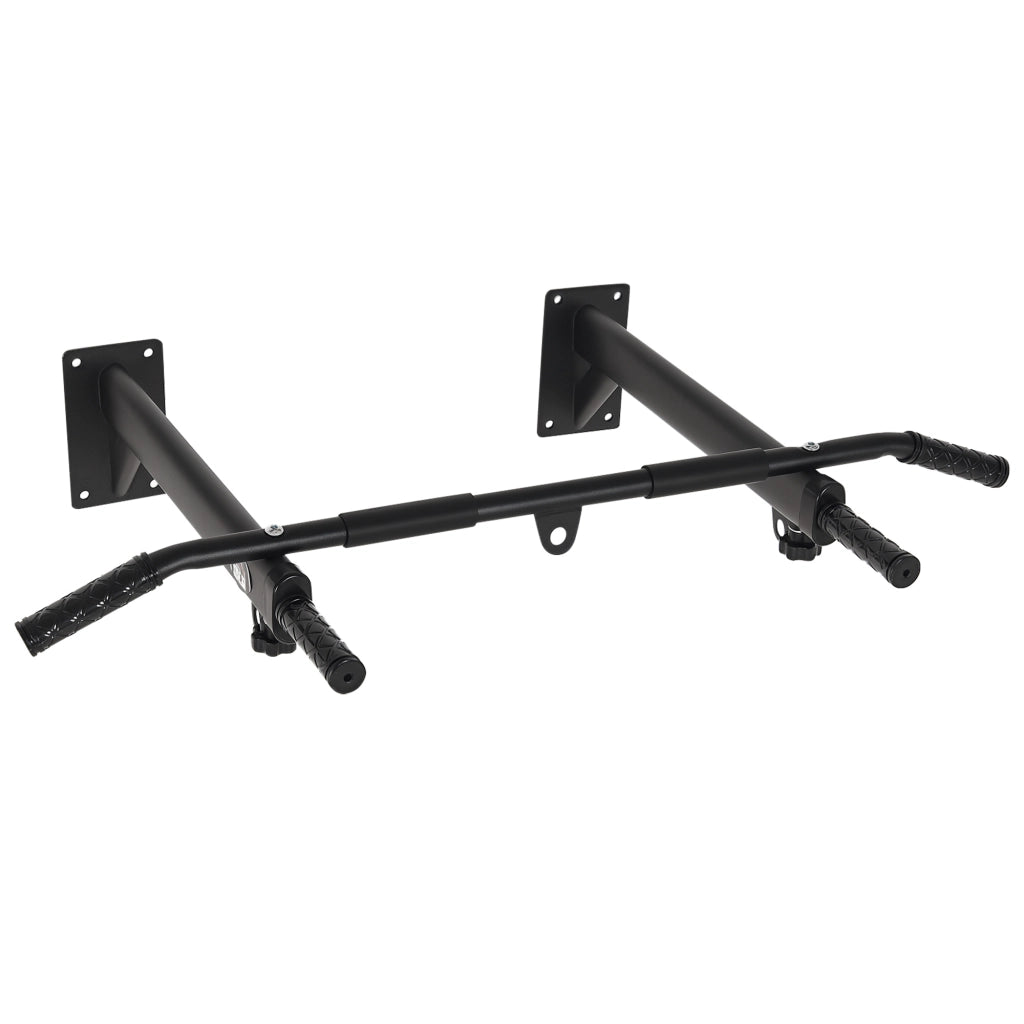 Barra per Trazioni da Muro ¨C zephmum ¨C Nero, Acciaio, 93.5x65x17 cm