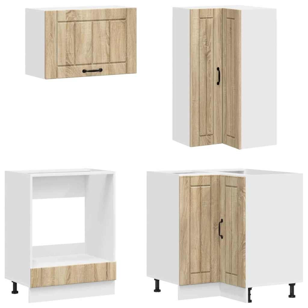 Unità Cucina LUCCA 8 pcs Rovere Sonoma Legno ingegnerizzato 3438403