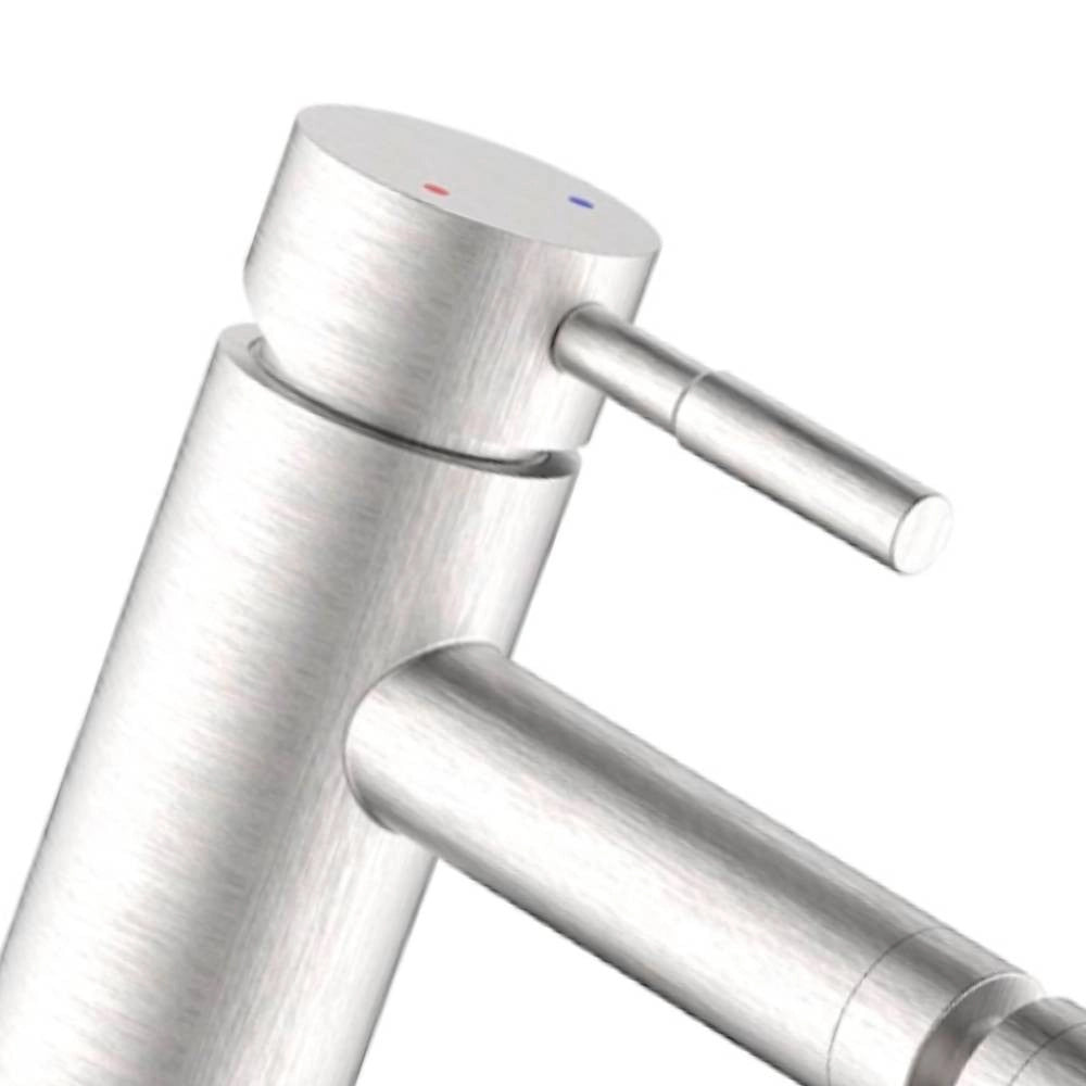 Miscelatore per bidet con finitura spazzolata - Serie Antea