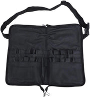 Oggetto di Trasporto per Pennelli per Trucco - Supporto Flessibile - 23 Tasche - Materiale PU - 34 x 27 cm - Deposito Sicuro con Cerniera a Slitta - Borsa per Pennelli per Trucco
