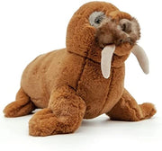 Peluche Giocattolo Morbido e Coccoloso per Bambini Collezione Animali Safari e Animali Marini Peluche, Perfetto per i Ba