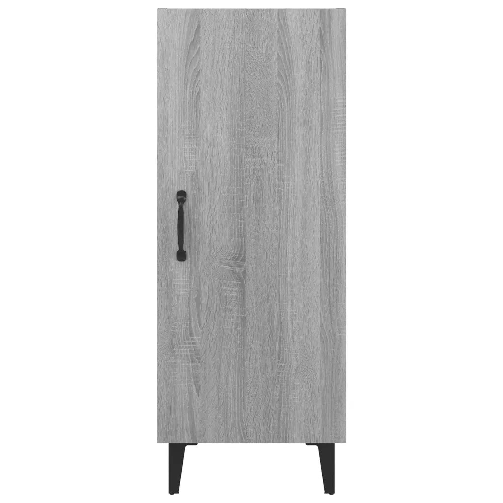 Credenza-Buffet-Armadio da cucina Grigio Sonoma 34,5x34x90 cm in Legno Multistrato 893180