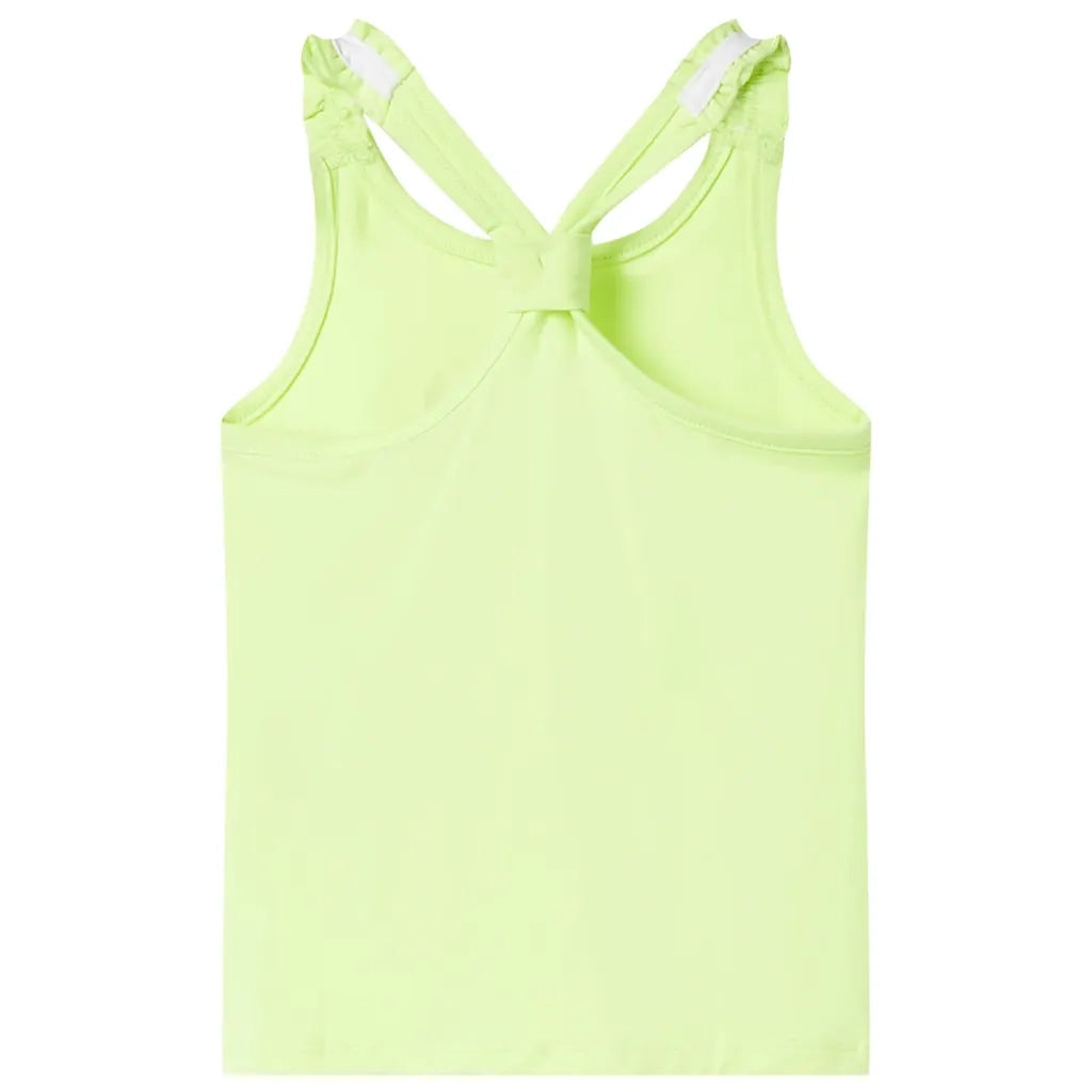 Canotta da Bambina Giallo Neon 104cod mxl 109746