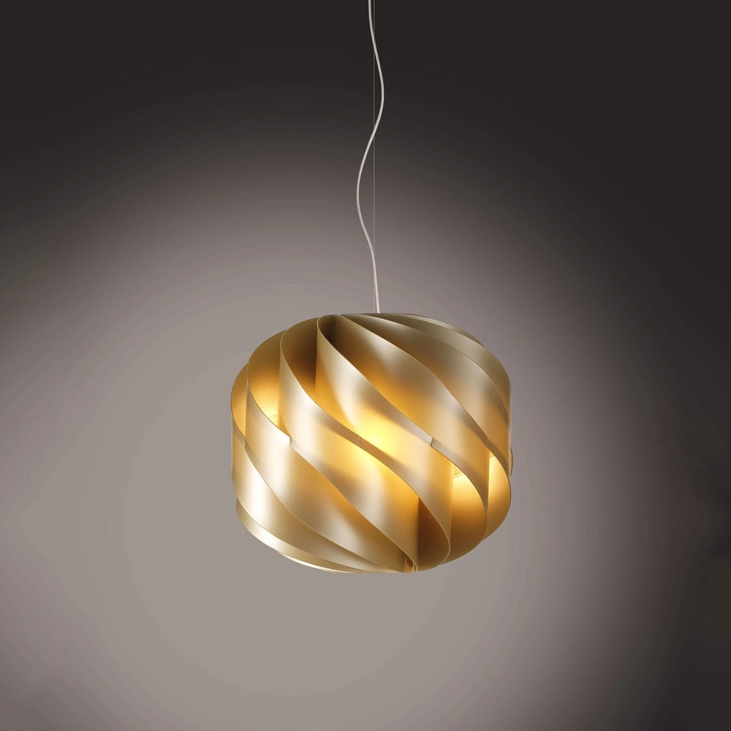 Sospensione Da Esterno Moderna Globe Polilux ® New Gold 1 Luce E27