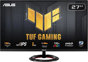 TUF Gaming VG279Q3R Monitor 27", Full HD IPS (1920x1080), 1 ms (GTG), 180Hz, Tecnologia Extreme Low Motion Blur, FreeSync, 100% sRGB, Nero