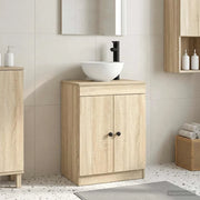 Mobile da bagno con lavabo Rovere Sonoma 54 x 35 x 83 cm 890116