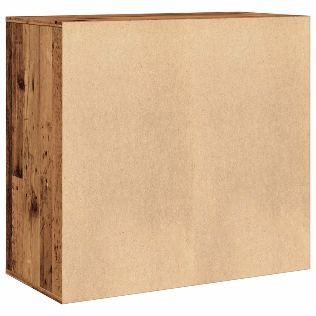 Armadietto per Cosmetici Legno Antico 80x40x75 cm in Truciolato CFW7156921