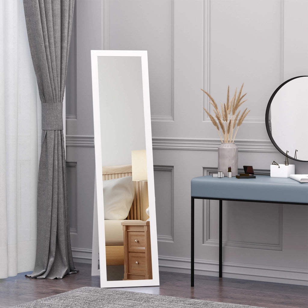 Specchio a Pieno Corpo ¨C Zephmum ¨C Bianco 37x37x154 cm