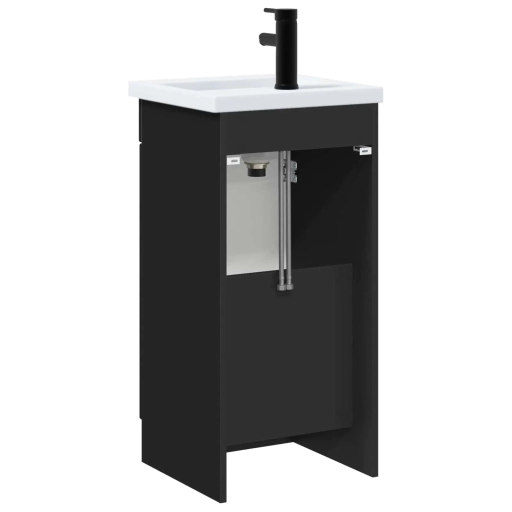 Mobile da bagno con lavabo Nero 42 x 40 x 84,5 cm