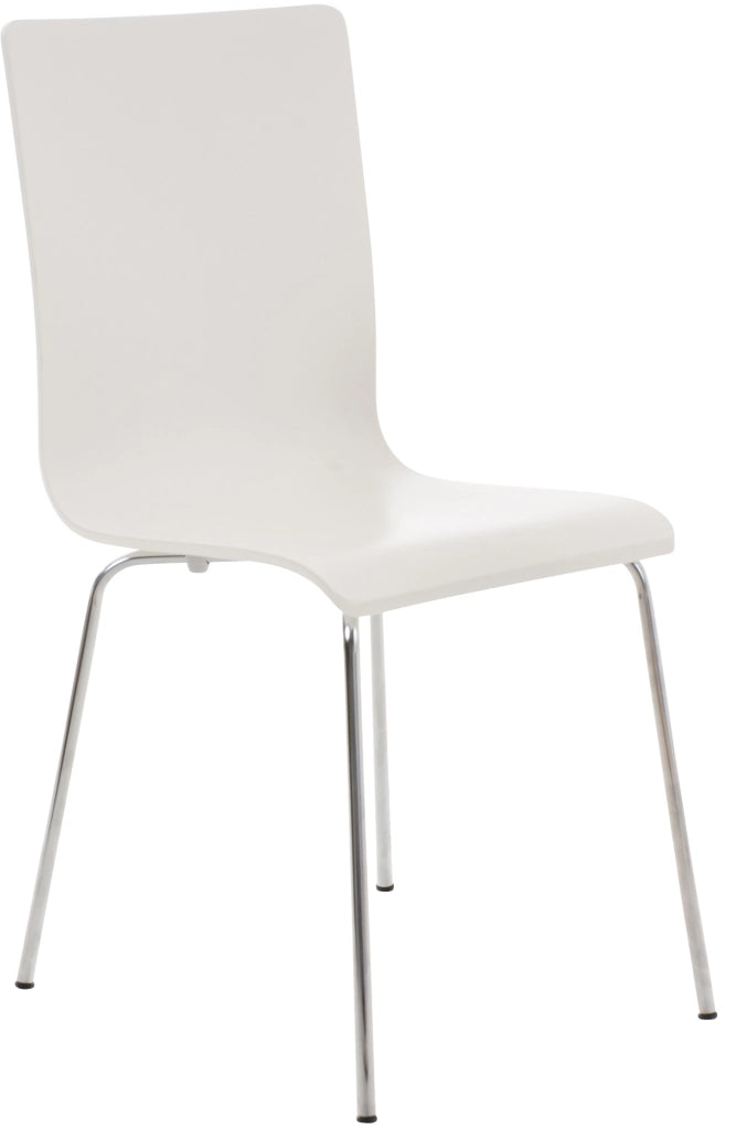 Set 4 Sedie Visitatore PEPE bianco