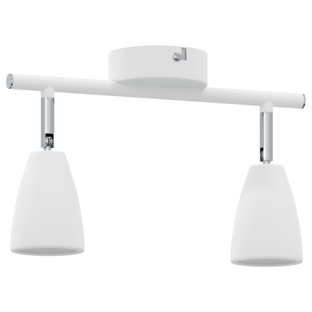 faretti da soffitto 2 vie regolabili GU10 bianchi