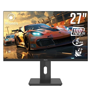 Monitor atlantis led 27 wide a05-hx27ifd-hcm ips 1920x1080 100hz 5ms 270cd/m² 1.000:1 2x2w mm reg.h pivot hdmi dp usb-c docking