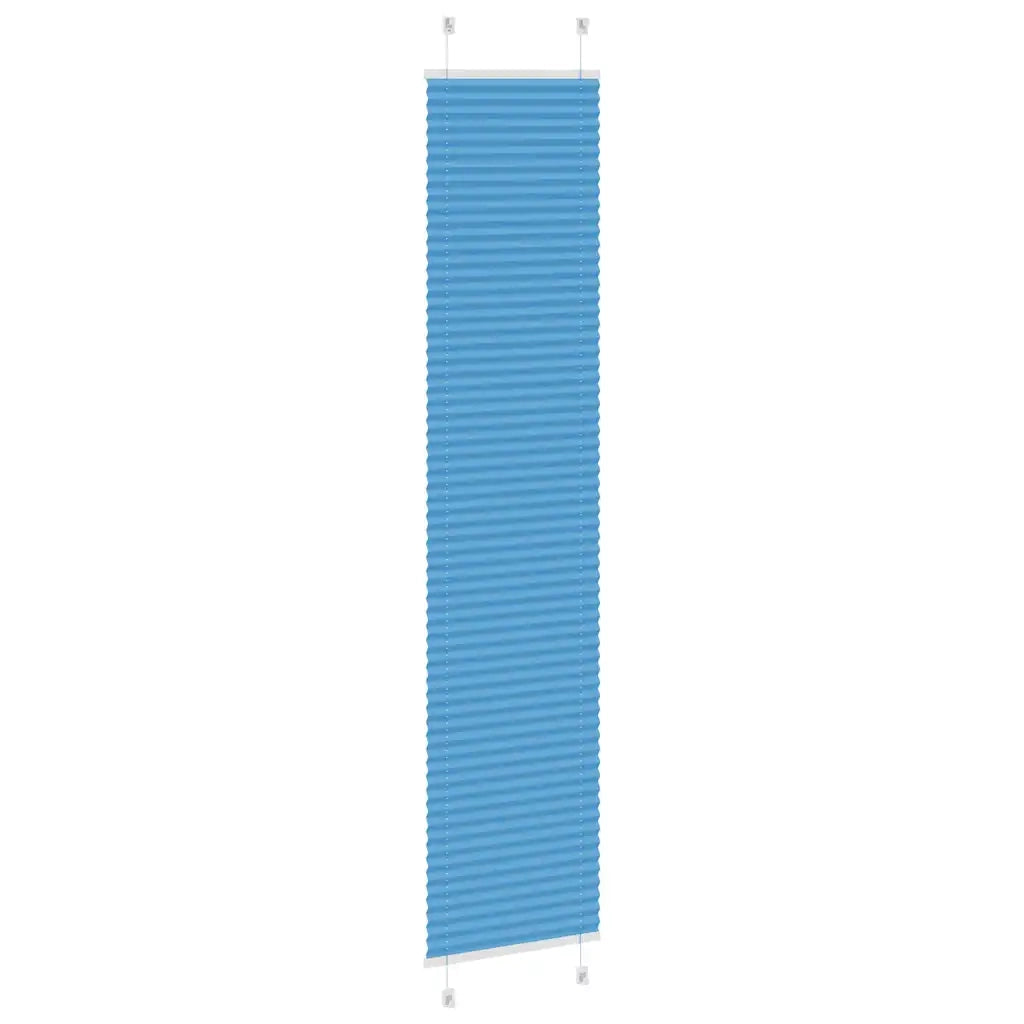 Tenda Plissettata Blu 50x200 cm Larghezza Tessuto 49,4 cm 4015201