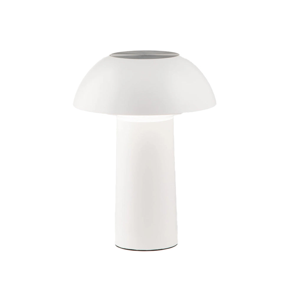 LAMPADA DA TAVOLO LED MYKES BIANCA 4,5W 300LM CCT 3000K / 4000K / 5000K DIMMERABILE 16X21CM