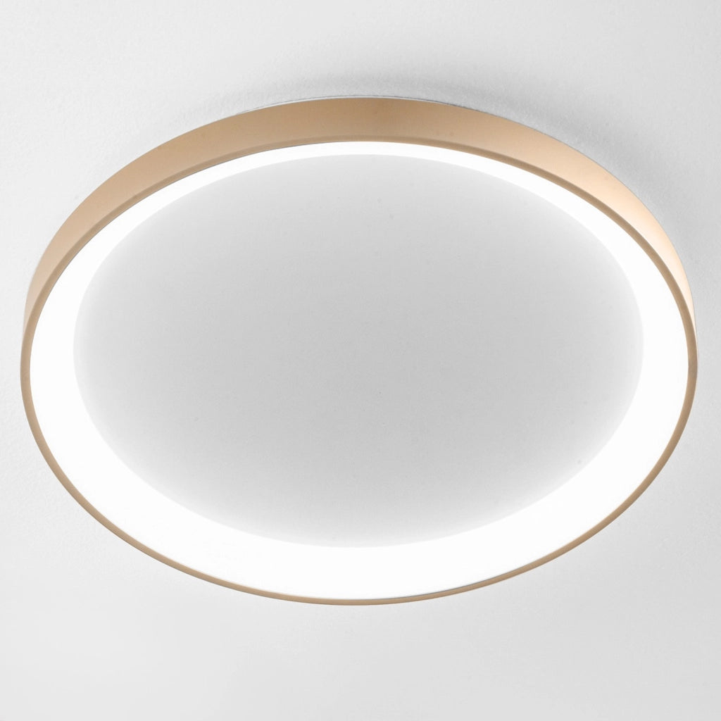 Lampada a Soffitto Krizia P/S 60W 5100-5300lm Finitura New Beige, LED Dimmerabile, Luce 3000K-4000K - Gealuce