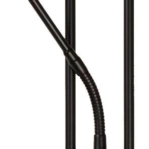 Lampada da terra Lucide Champion LED 24W 3000K nera lettura
