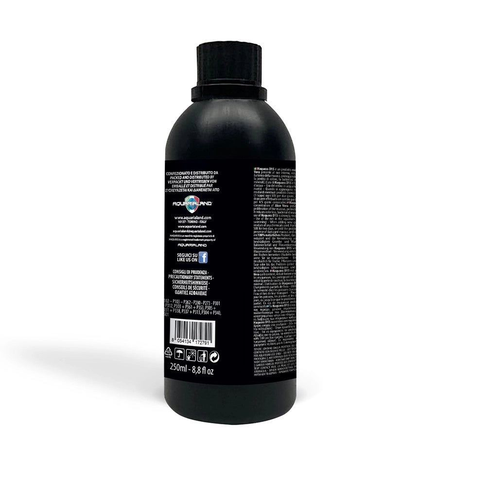 Haquoss D15 Stresspur Fresh 250ml - riduce lo stress e protegge la mucosa in acqua dolce