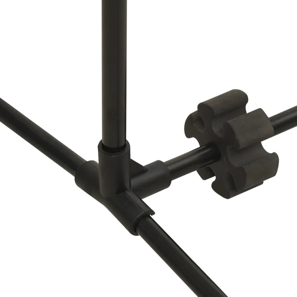 Rete da Badminton Regolabile 500x103x94-158 cm in Metallo 93367