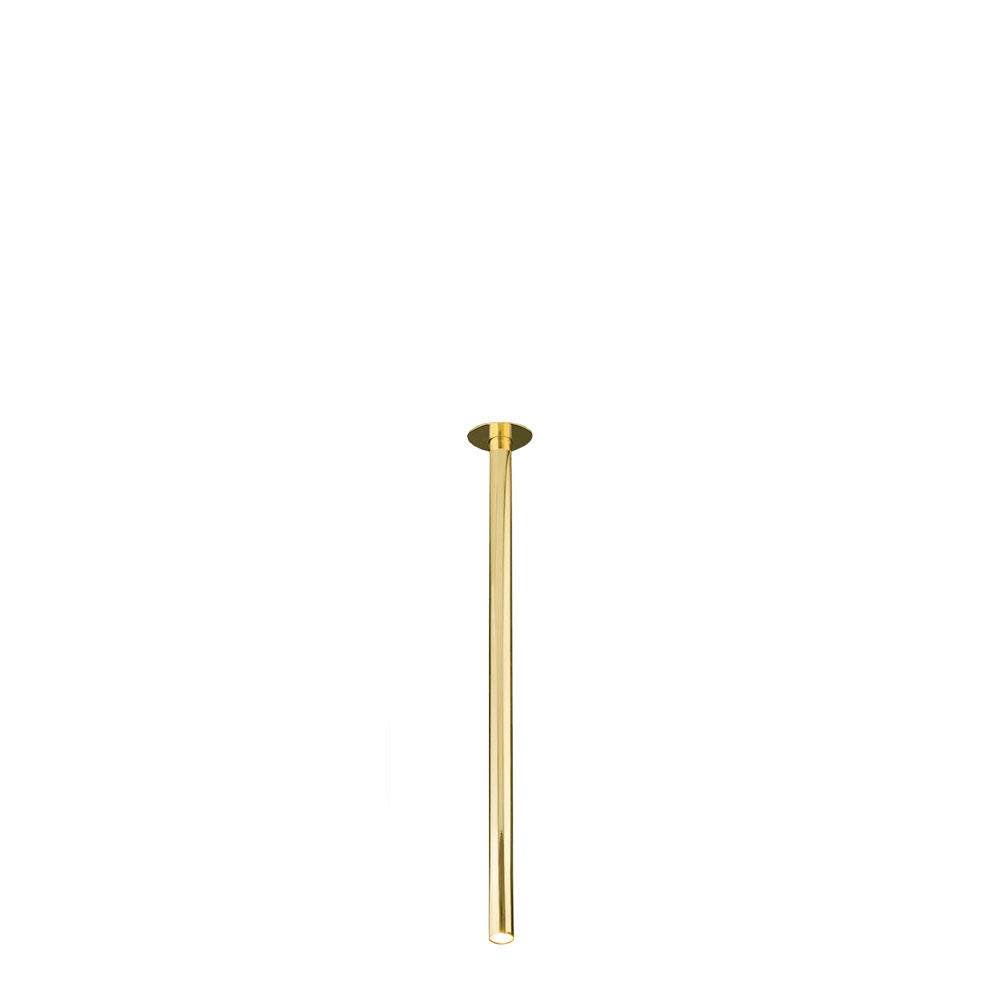 Faretto incasso tubo ottone 80cm G9 2,5W ALHA Dohar