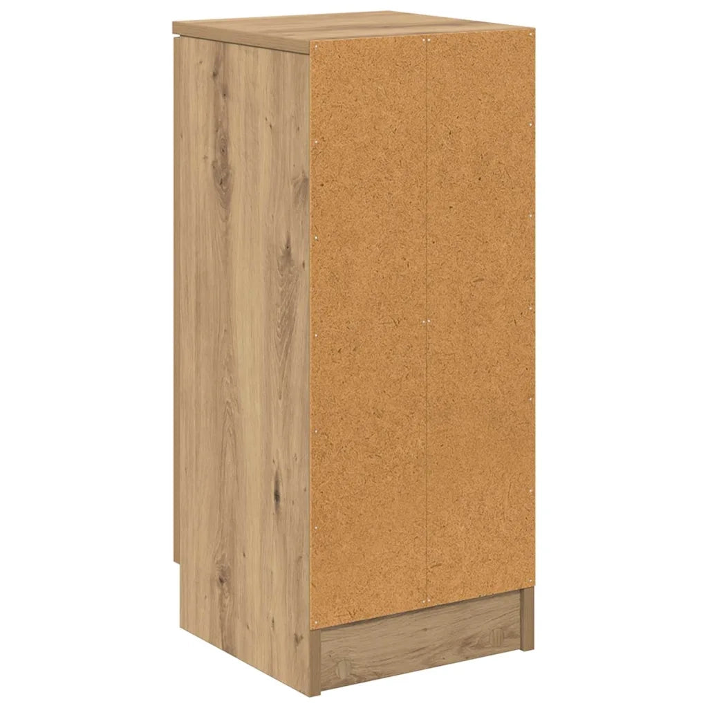 Credenza-Buffet-Armadio da cucina Rovere artigianale 30 x 30 x 70 cm Legno multistrato