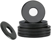 Anello di chiusura 20 pezzi - M10 x 20 mm - Acciaio di carbonio - Anelli di chiusura piani - Per barre a vite/ viti - Adatto per uso interno/esterno