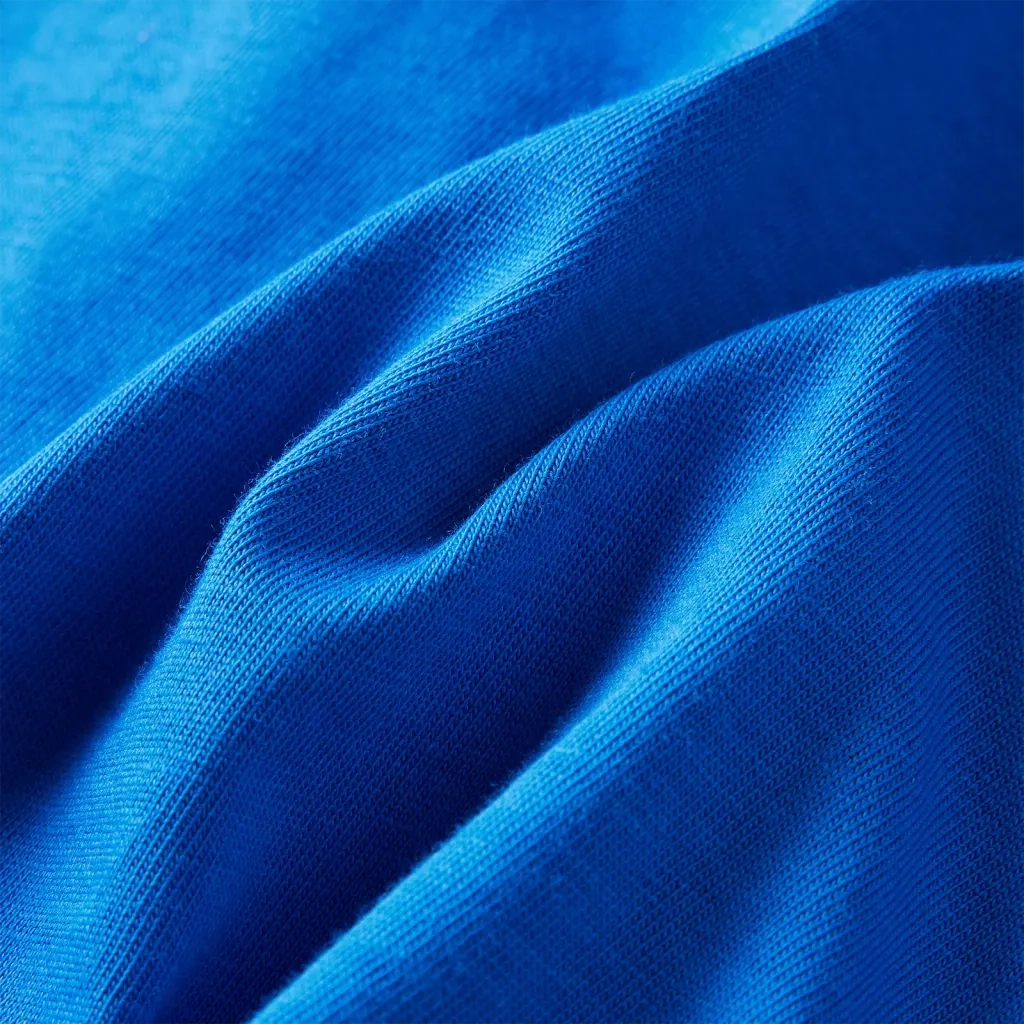 Maglietta da Bambino Maniche Lunghe Blu Cobalto 128 12817