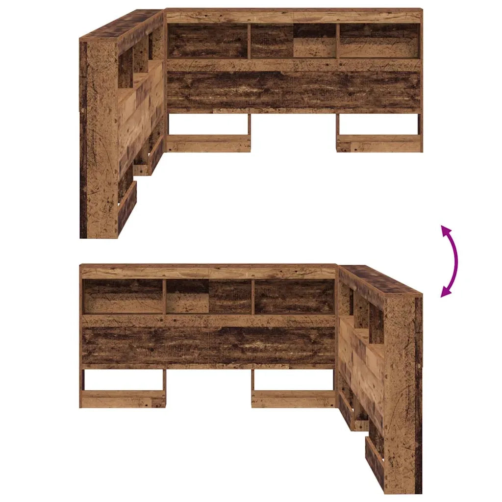 Testata contenitore Legno vecchio 150 cm Legno multistrato 3335499