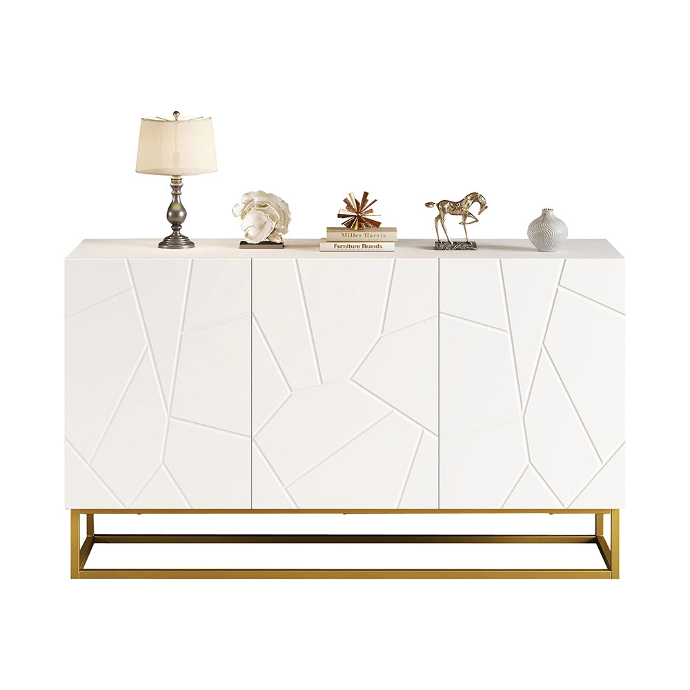 Buffet - Xylo - 4 scomparti 130cm lucido