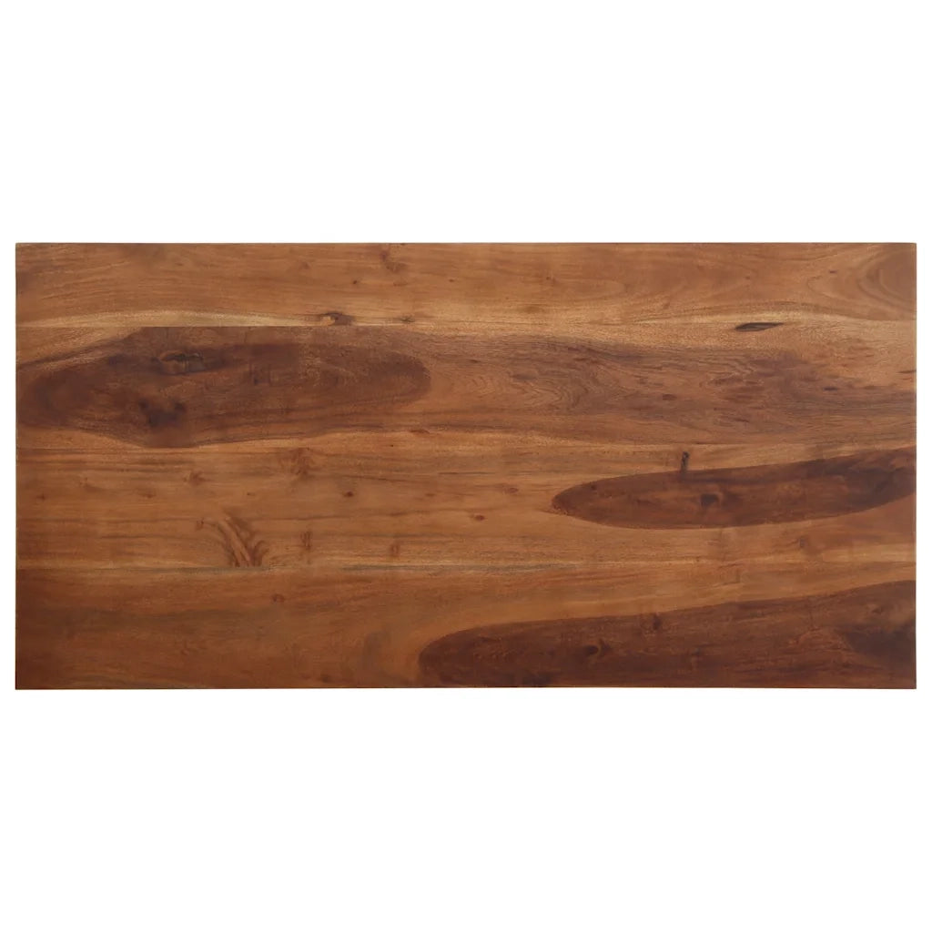 Tavolo da Pranzo 120x60x76 cm in Legno Massello di Acacia 4102378